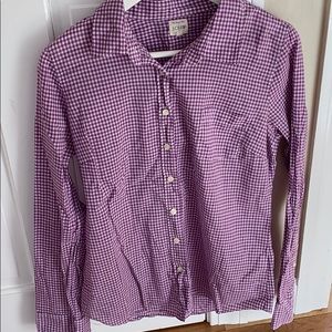 Jcrew womens The perfect shirt size M.